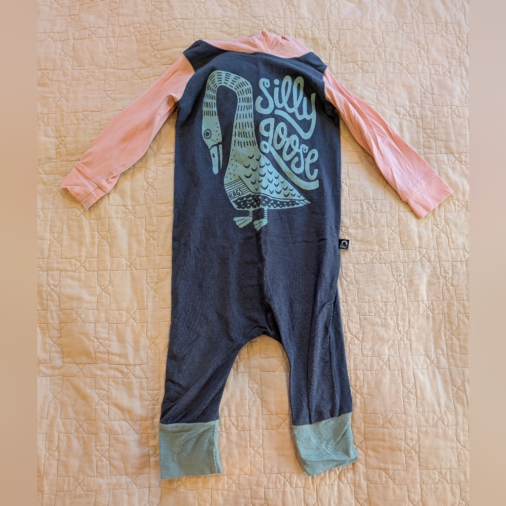 Toddler Rags ColorBlock Cottagecore Jumpsuit